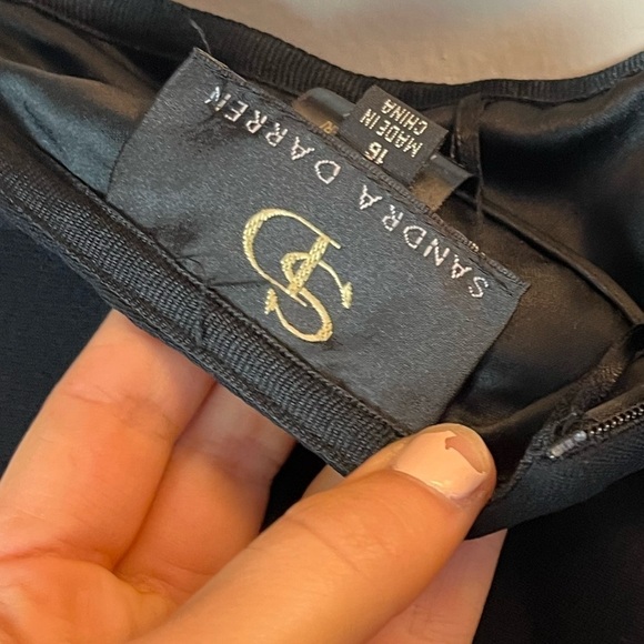 Sandra Darren Womens Black NWT Pants 16 - Picture 3 of 4